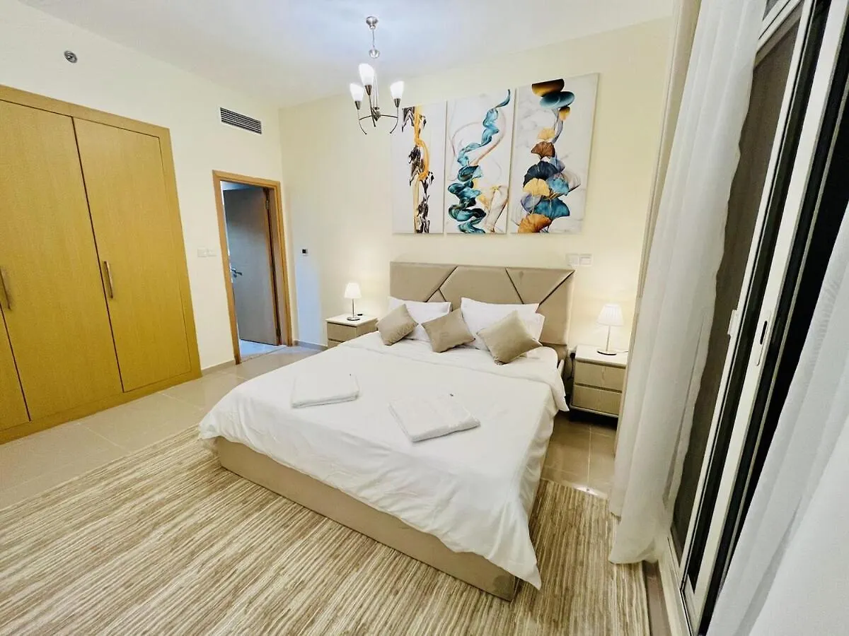 2 Bedroom Apartment With Private Jacuzzi May Residence Jvc Дубай ОАЭ